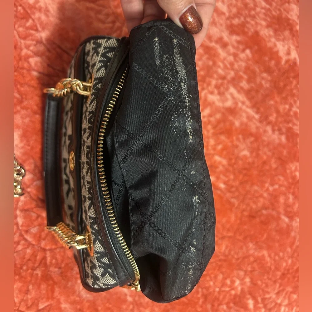 Michael Kors Blaire Extra-Small Logo Satchel in black - Picture 12 of 12